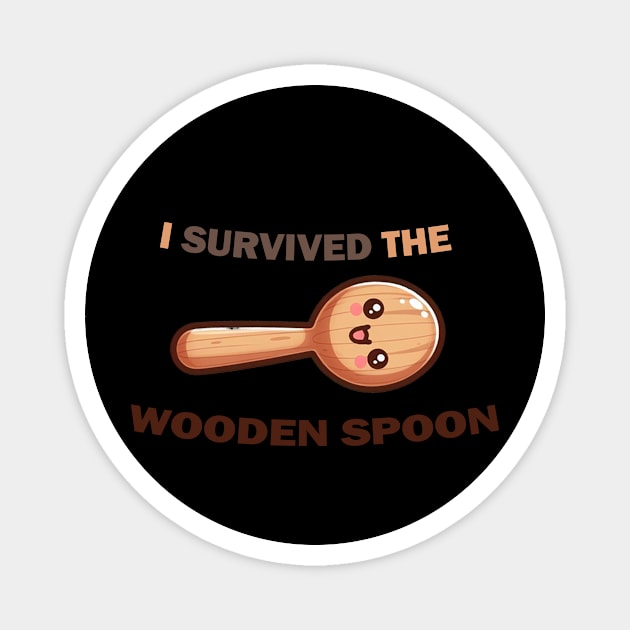 I survived the wooden spoon Magnet by Echon